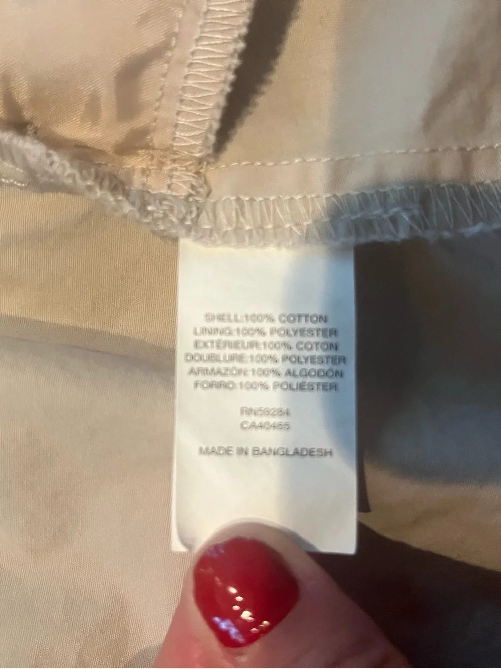The Children's Place Cream Trench Coat for Kids